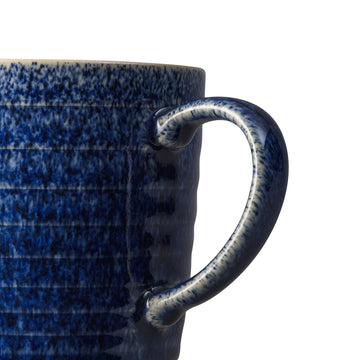 Studio Blue Pebble Ridged Mug Denby